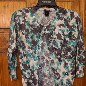 Ann Taylor Three Quarter Length Cardigan